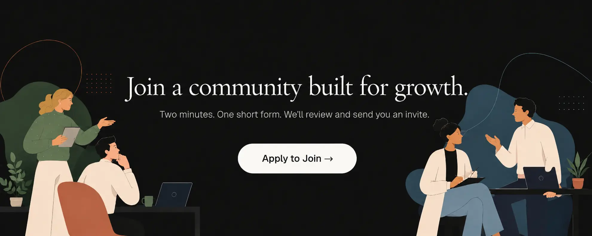 Join Runi Network. Two minutes. One short form.